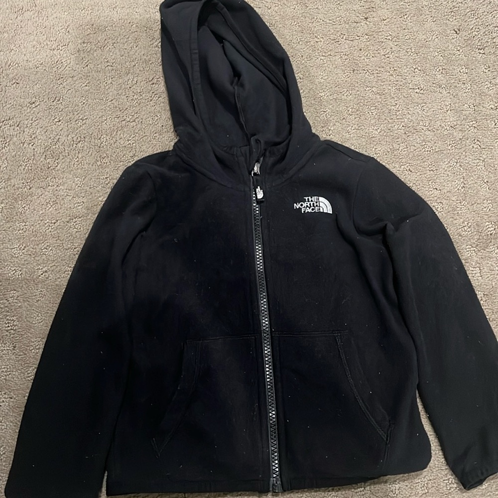 Toddler Fleece North Face zip up jacket